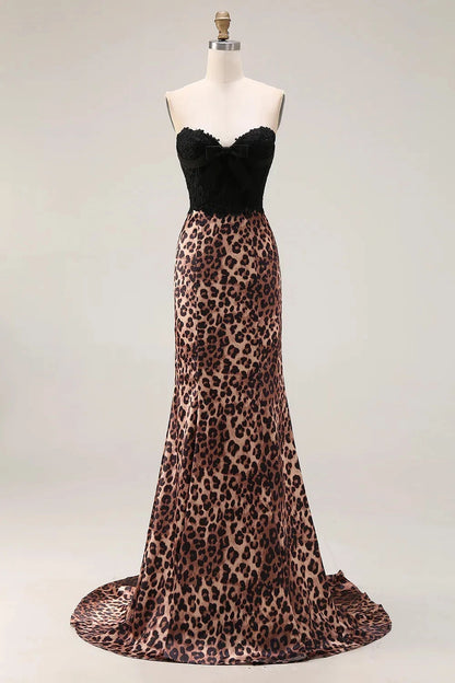 Bold Mermaid Sweetheart Strapless Zip‑Back Floor‑Length Plus Size Prom Dress