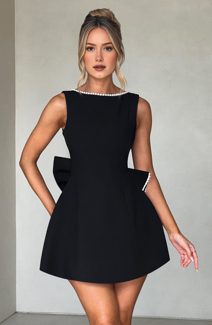 FitFlare ALine Round Sleeveless OpenBack homecoming  dress