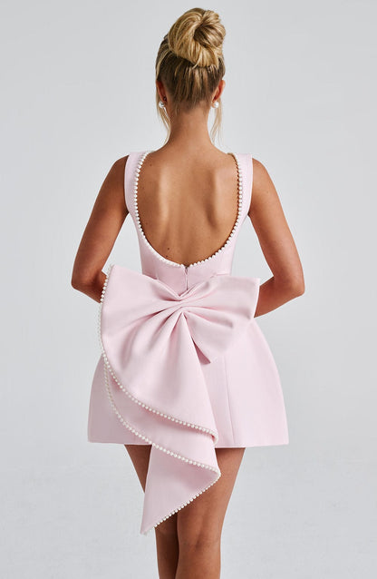 FitFlare ALine Round Sleeveless OpenBack homecoming  dress