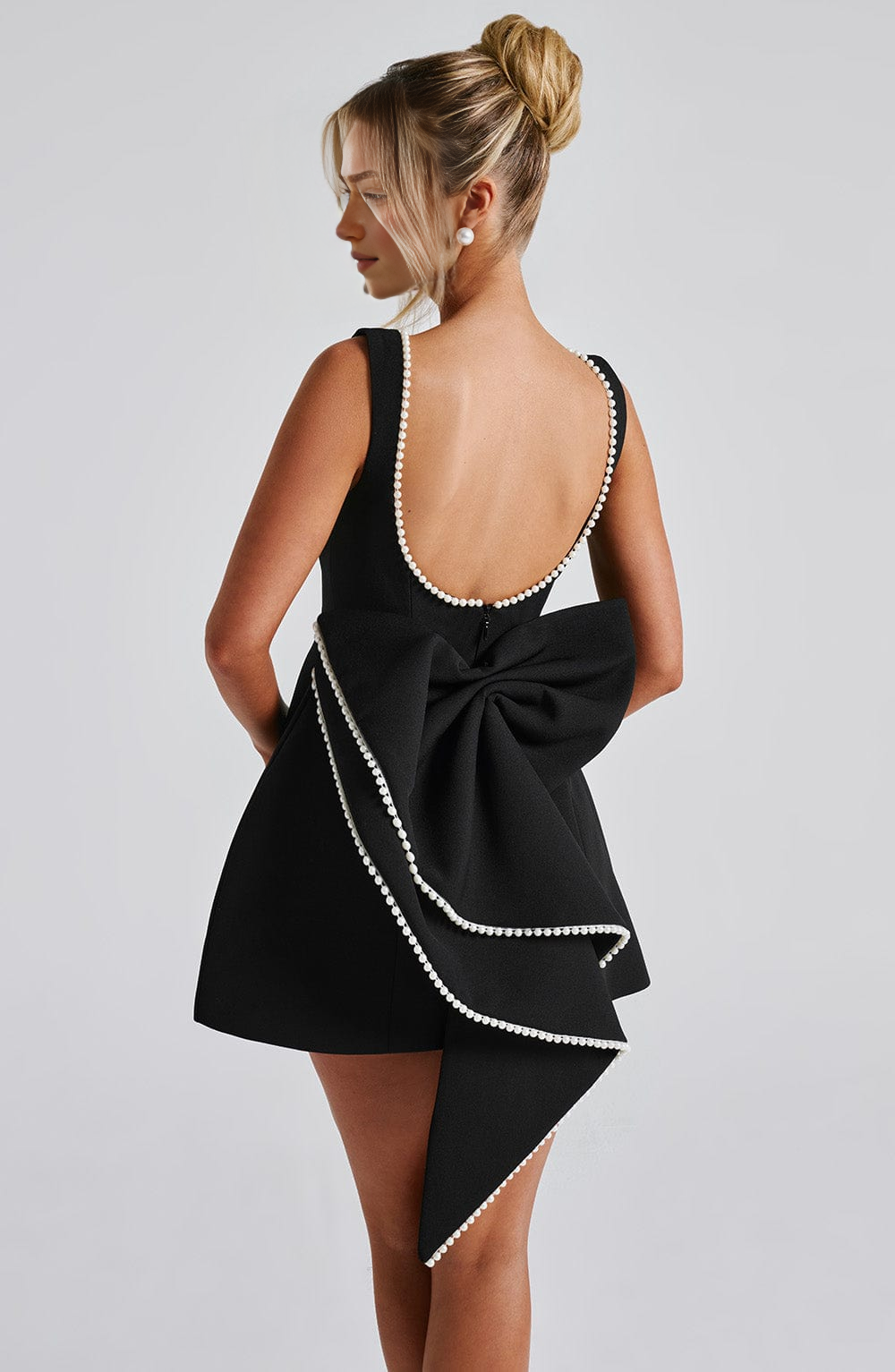 FitFlare ALine Round Sleeveless OpenBack homecoming  dress