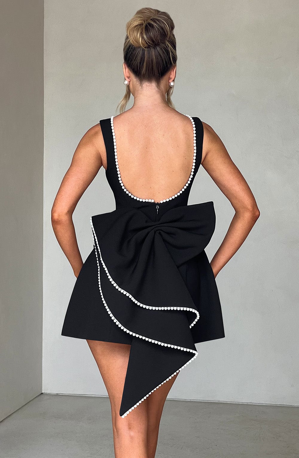 FitFlare ALine Round Sleeveless OpenBack homecoming  dress